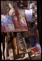 Atelier-galerie � Villeneuve/Yonne